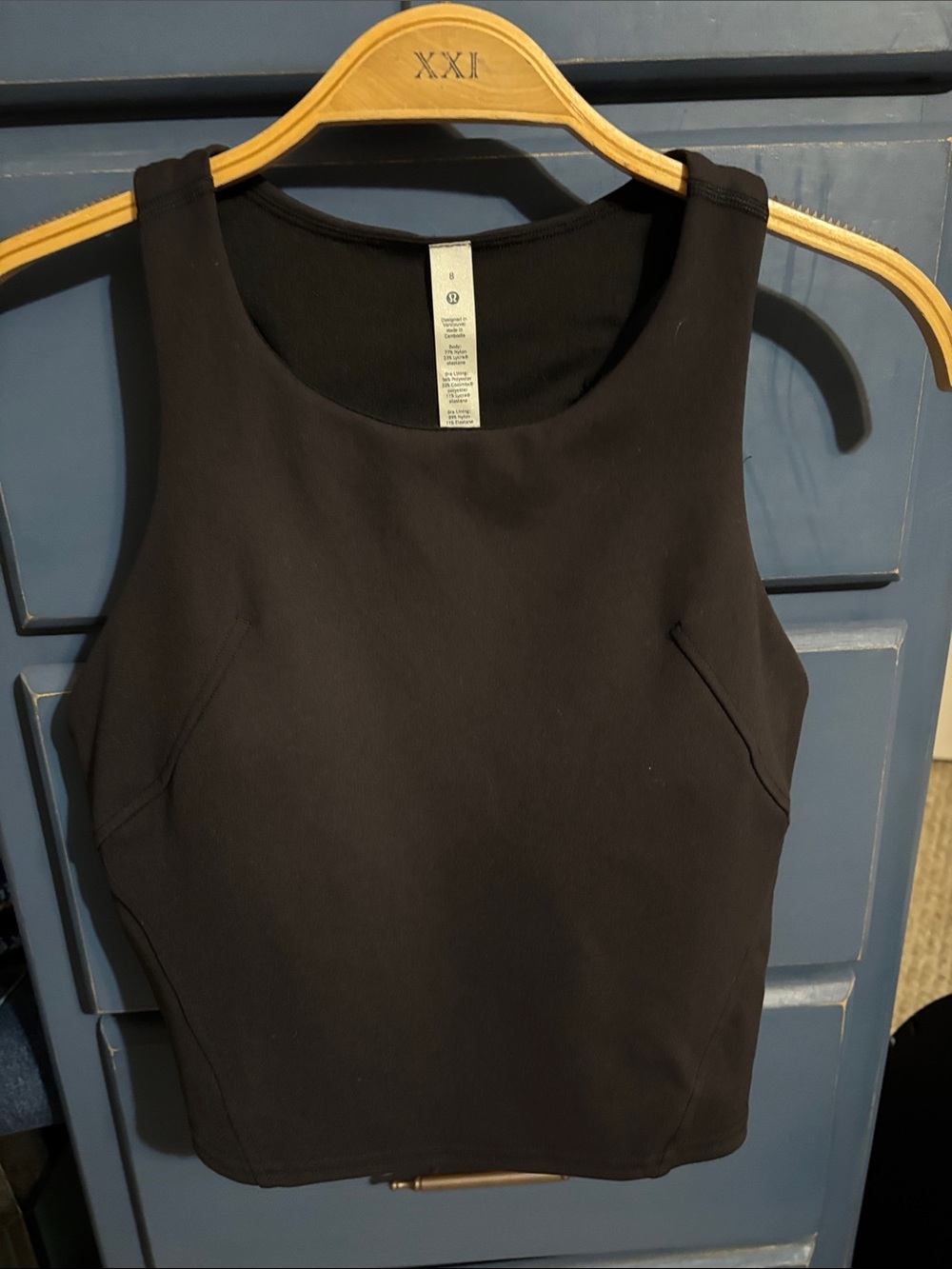 Lululemon sz 8 Wunder Under Racerback